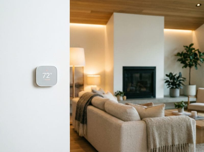 Smart home thermostat